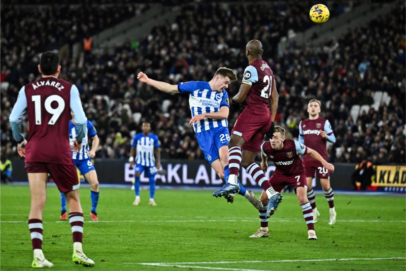 West Ham đại chiến với Brighton