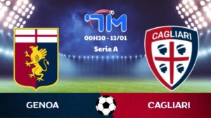 Soi kèo Genoa vs Cagliari hôm nay 13/01 | Vòng 20 Serie A 5 Soi kèo Genoa vs Cagliari