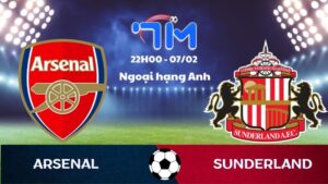 Soi kèo Arsenal vs Sunderland hôm nay 07/02 | Vòng 25 Ngoại hạng Anh 5 Soi kèo Arsenal vs Sunderland hôm nay 07/02